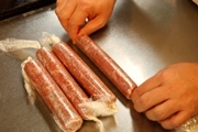 自家製ひき肉のサルシッチャ 作り方3