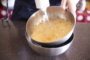 バニラ風味のシフォンケーキ 作り方3