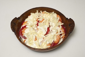海老とトマトのクリームグラタン 作り方4